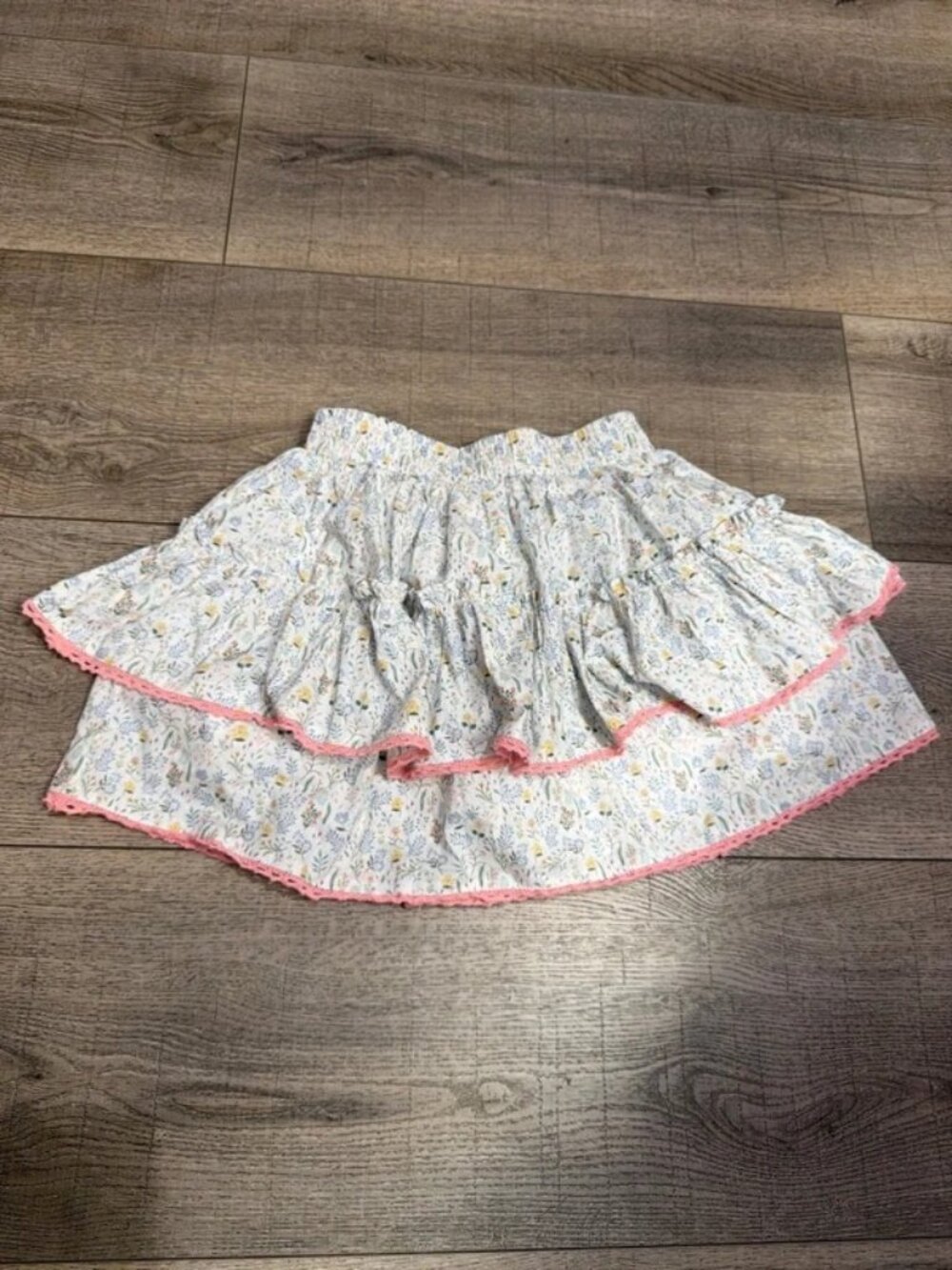 Girls floral skirt